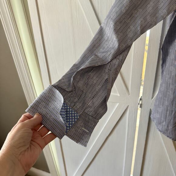 Robert Graham Men’s Long Sleeve Button Down Shirt Size 41/16 - Picture 4 of 9